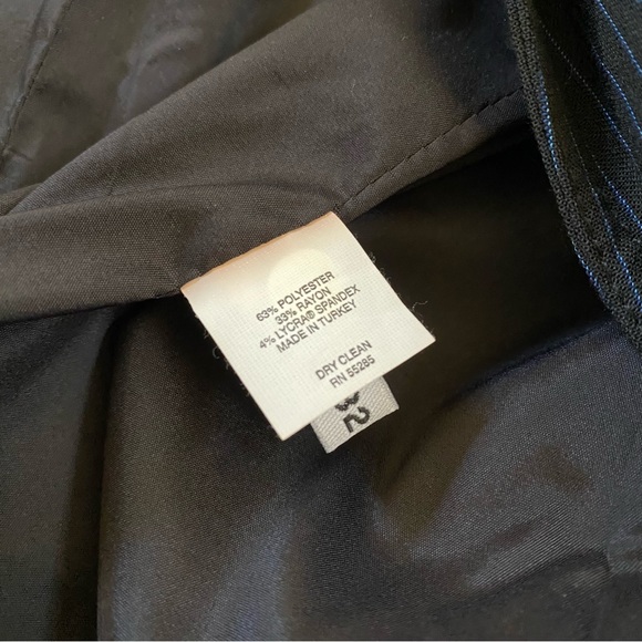 Express Design Studio Pinstripe Blazer - Picture 3 of 6